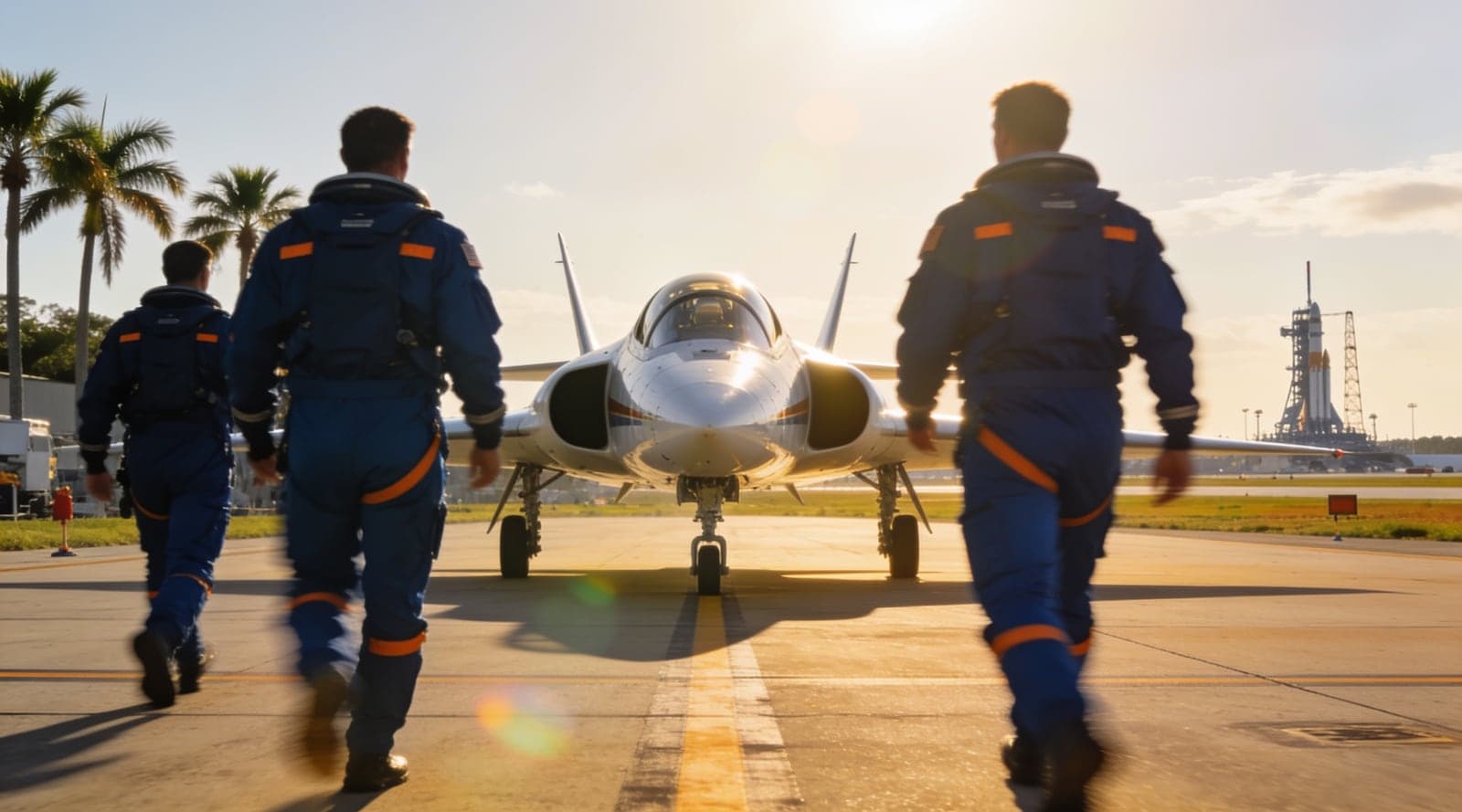 Тетерятников прибыл на мыс Канаверал: Crew-13 готовится к старту 1 октября
