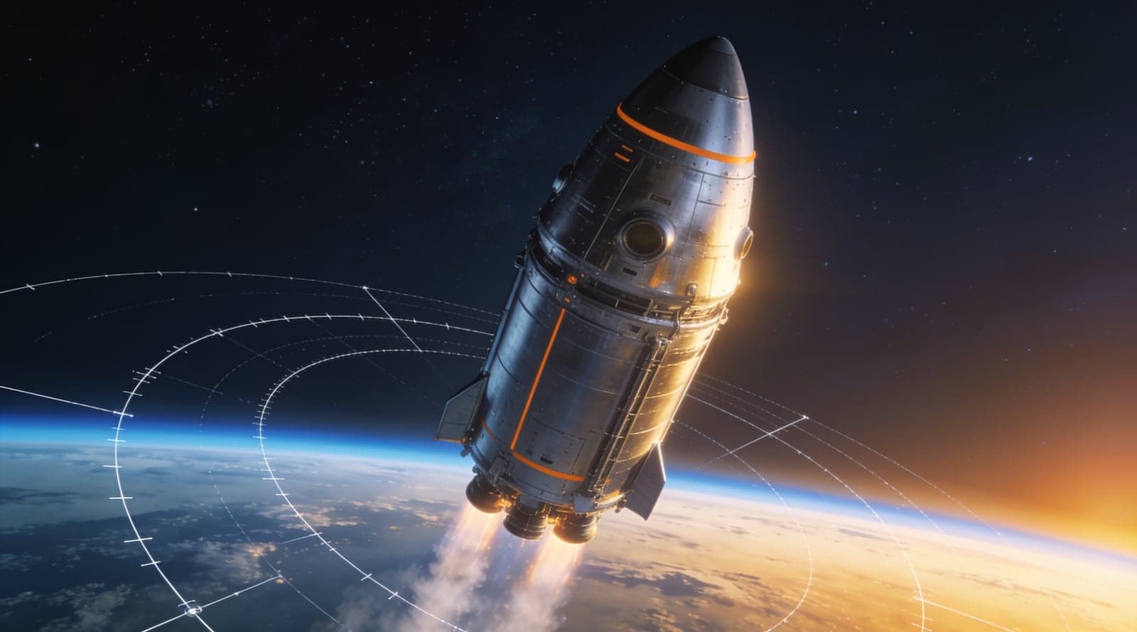 Starship V3: до замкнутой орбиты не хватило около 91 м/с